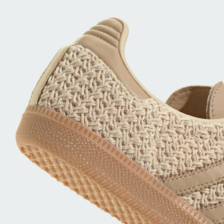 AD Samba OG – Beige Mesh / Woven Sand