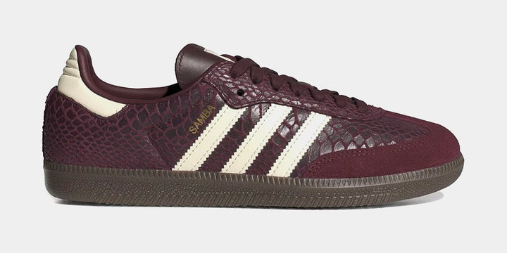 AD Samba OG - Burgundy Snake Leather