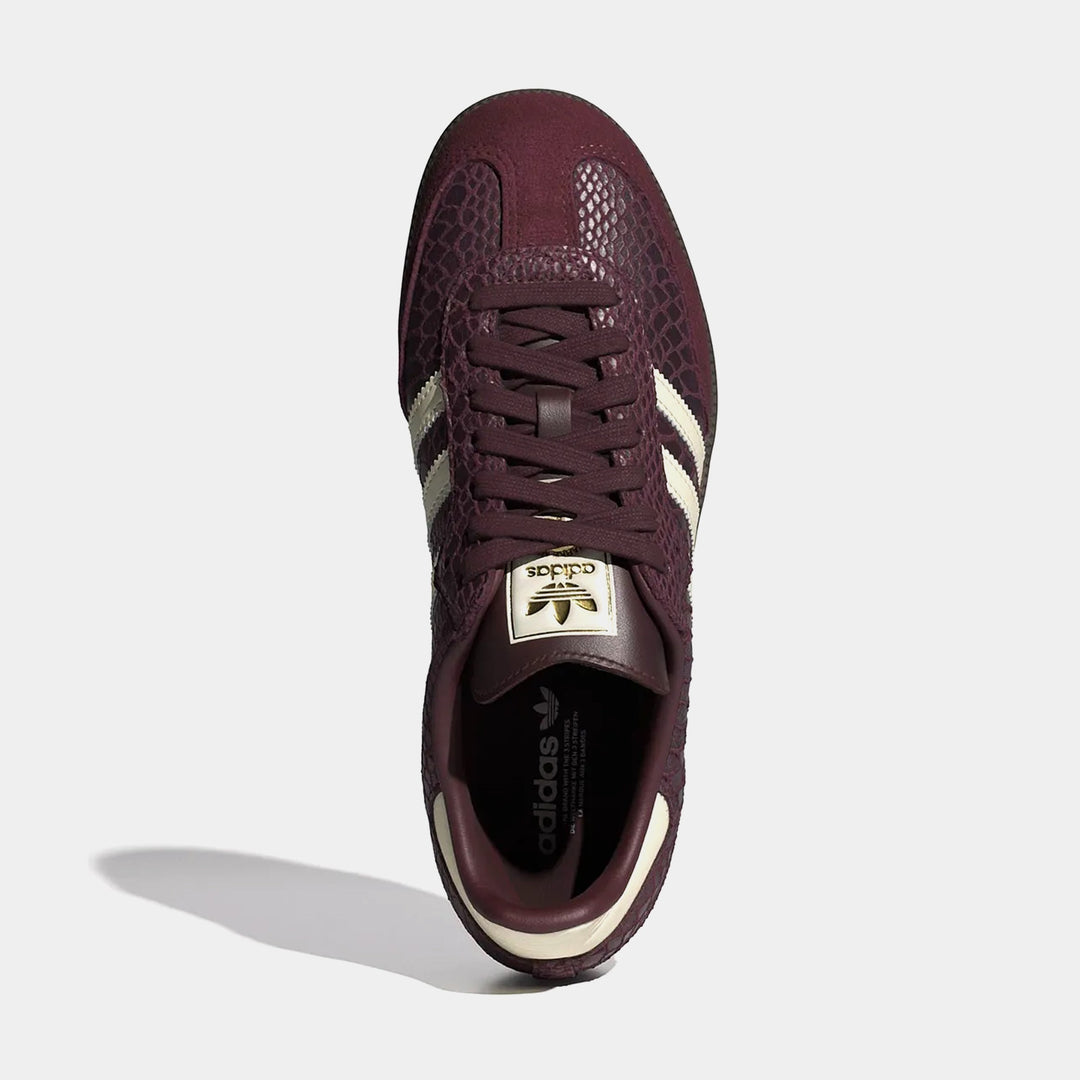 AD Samba OG - Burgundy Snake Leather