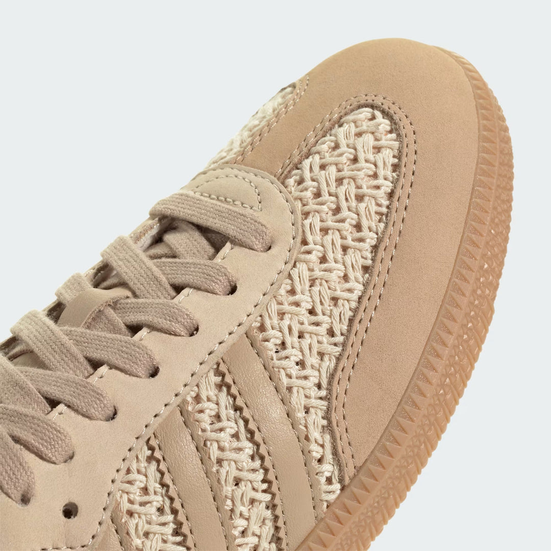 AD Samba OG – Beige Mesh / Woven Sand