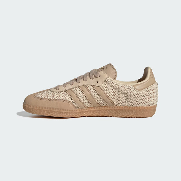 AD Samba OG – Beige Mesh / Woven Sand