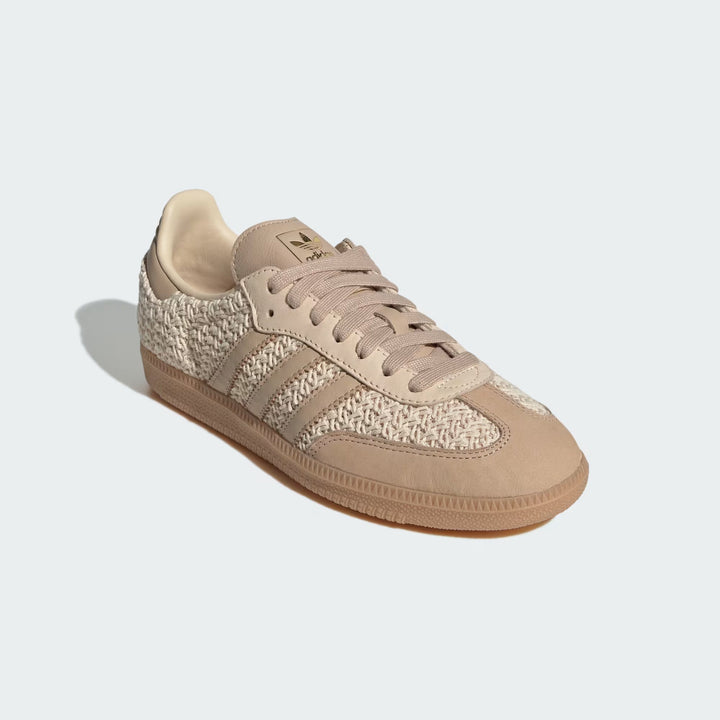 AD Samba OG – Beige Mesh / Woven Sand