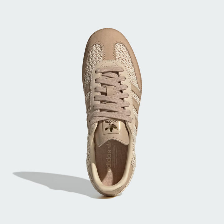AD Samba OG – Beige Mesh / Woven Sand