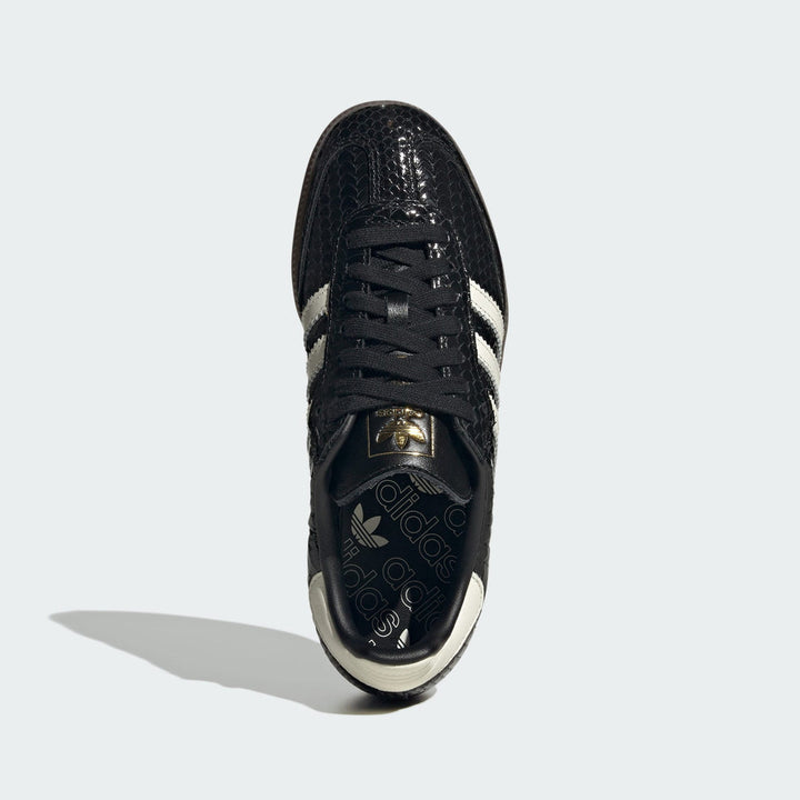 Samba OG Sneakers — Metallic Leather &amp; Cracked Effect