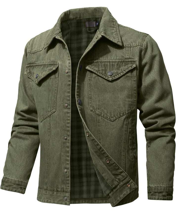 Men’s Flannel Lined Denim
