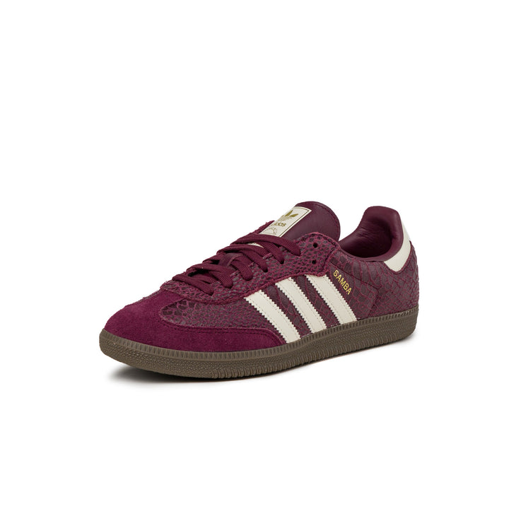 AD Samba OG - Burgundy Snake Leather