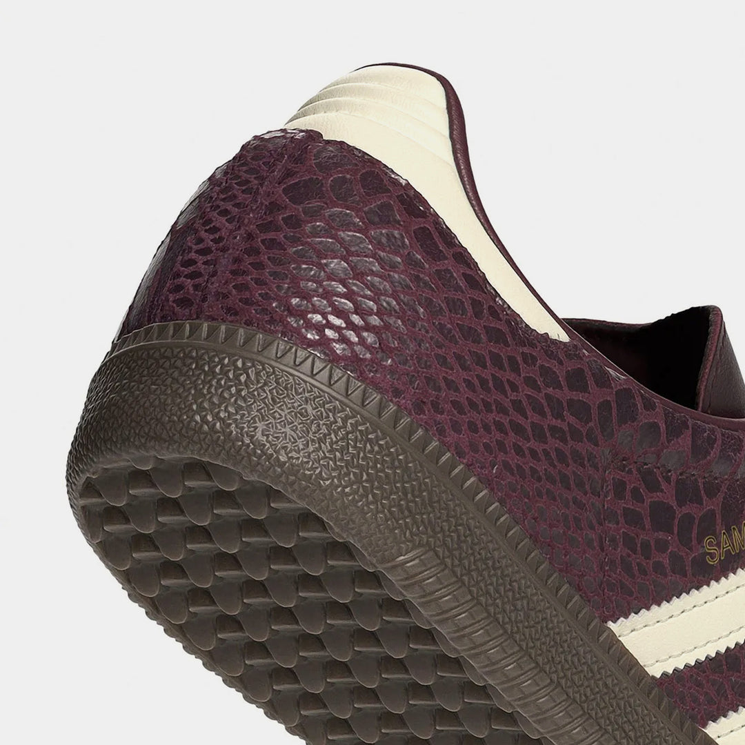 AD Samba OG - Burgundy Snake Leather