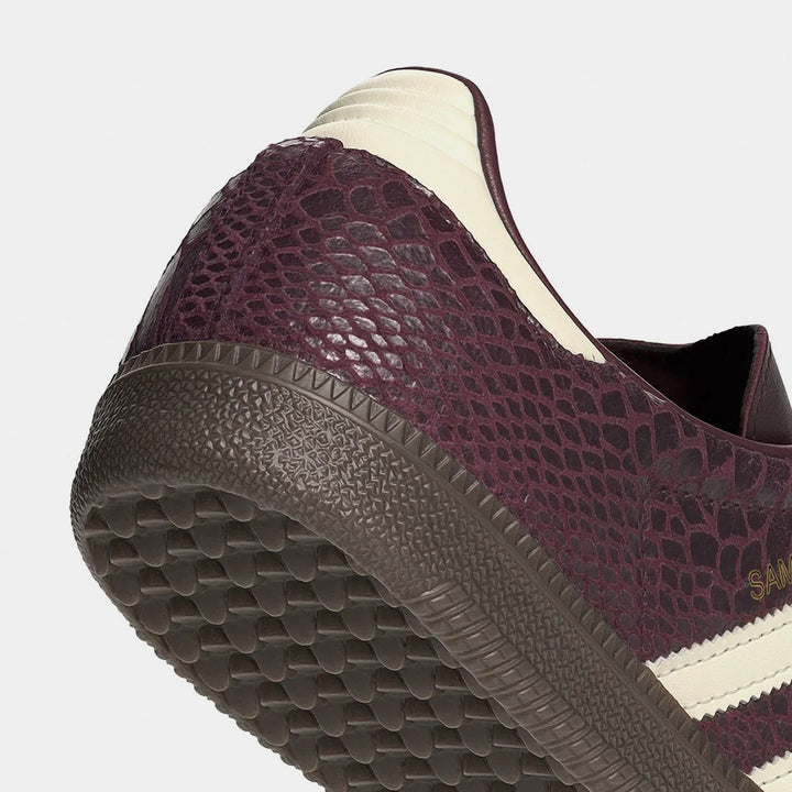 AD Samba OG - Burgundy Snake Leather