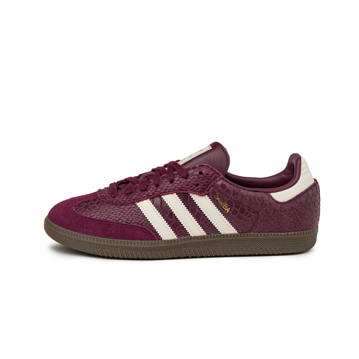 AD Samba OG - Burgundy Snake Leather